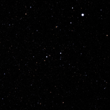 Naked eye star field surrounding M57